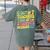 Teacher Overuse 67 Teacher Women's Comfort Colors T-Shirt Back Print Moss