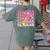 Teacher Pencil Back To School Groovy Pink Teacher First Day Women's Comfort Colors T-Shirt Back Print Moss Teacher Pencil Back To School Groovy Pink Teacher First Day Women's Comfort Colors T-Shirt Back Print Moss