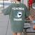 Teacher Shark Teaching Back To School Kindergarten Women's Comfort Colors T-Shirt Back Print Moss
