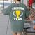 Teacher Of The Year For Men Women Women's Comfort Colors T-Shirt Back Print Moss Teacher Of The Year For Men Women Women's Comfort Colors T-Shirt Back Print Moss