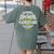 Teachers Aide Idea Professional Superhero Teachers Aides Men Women Women's Comfort Colors T-Shirt Back Print Moss
