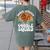 Thanksgiving Dance Teacher Gobble Squad Turkey Women's Comfort Colors T-Shirt Back Print Moss