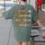 Thanksgiving Order Of Operations Thanksgiving Math Teacher Women's Comfort Colors T-Shirt Back Print Moss