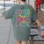 Tie Dye 2nd Grade Typography Team Second Grade Teacher Women's Comfort Colors T-Shirt Back Print Moss Tie Dye 2nd Grade Typography Team Second Grade Teacher Women's Comfort Colors T-Shirt Back Print Moss