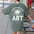 Today’s Good Mood Is Sponsored By Art Teacher Sun Tee Women's Comfort Colors T-Shirt Back Print Moss