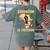 History Education Is Freedom African Map Black Teacher Women's Comfort Colors T-Shirt Back Print Moss