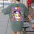 Trick Or Teach Spooky Teacher Ghost Halloween Teacher Women's Comfort Colors T-Shirt Back Print Moss Trick Or Teach Spooky Teacher Ghost Halloween Teacher Women's Comfort Colors T-Shirt Back Print Moss