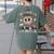You Make The Whole Class Shimmer Teacher Era Back To School Women's Comfort Colors T-Shirt Back Print Moss