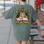 Wild About Reading Tiger For Teachers & Students Women's Comfort Colors T-Shirt Back Print Moss Wild About Reading Tiger For Teachers & Students Women's Comfort Colors T-Shirt Back Print Moss