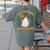 Will Give Math Advice For Candy Math Ghost Teacher Halloween Women's Comfort Colors T-Shirt Back Print Moss