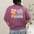 100 Days Of School Preppy 100th Day Of School Teachers Girls Women's Comfort Colors T-Shirt Back Print Berry 100 Days Of School Preppy 100th Day Of School Teachers Girls Women's Comfort Colors T-Shirt Back Print Berry
