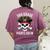 3rd Grade Pirate Crew Halloween Costume Student Teacher Women's Comfort Colors T-Shirt Back Print Berry