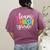 3rd Grade Team Pencil Teacher Student Back To School Girls Women's Comfort Colors T-Shirt Back Print Berry 3rd Grade Team Pencil Teacher Student Back To School Girls Women's Comfort Colors T-Shirt Back Print Berry