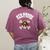 4th Grade Pirate Crew Halloween Costume Cool Teacher Student Women's Comfort Colors T-Shirt Back Print Berry