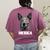 4th July Blue Heeler Dog Merica Patriotic USA Flag Cute Women's Comfort Colors T-Shirt Back Print Berry