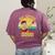 67 Meme Six Seven Bruh Retro Dabbing Teacher School Women's Comfort Colors T-Shirt Back Print Berry
