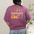 ABCD Kindergarten Rocks Back To School Teacher Kindergarten Women's Comfort Colors T-Shirt Back Print Berry