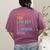 Admit It You Low Key Love Learning Bruh Teachers Women Women's Comfort Colors T-Shirt Back Print Berry