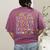 Alphabet Animals Back To School Pre-K Kindergarten Teacher Women's Comfort Colors T-Shirt Back Print Berry