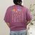Alphabet Positive Affirmations Back To School Teacher Women's Comfort Colors T-Shirt Back Print Berry
