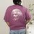 American History Frederick Douglass Teacher Women's Comfort Colors T-Shirt Back Print Berry