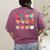 Art Apples Back To School For Teacher Student Women's Comfort Colors T-Shirt Back Print Berry Art Apples Back To School For Teacher Student Women's Comfort Colors T-Shirt Back Print Berry
