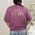Art Teacher Cute Floral Women's Comfort Colors T-Shirt Back Print Berry Art Teacher Cute Floral Women's Comfort Colors T-Shirt Back Print Berry
