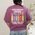 Artist Art Teacher School Artist Joke Women's Comfort Colors T-Shirt Back Print Berry