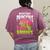 Assistant Principals Love Brains Zombie Teacher Halloween Women's Comfort Colors T-Shirt Back Print Berry