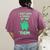 Autism Awareness Neurodiversity Teacher Frog I May Have A Touch Of The Tism Neurodivergent Small Women's Comfort Colors T-Shirt Back Print Berry