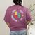 Autism Awareness Teacher Shirt Teach Accept Understand Love Women's Comfort Colors T-Shirt Back Print Berry