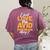 AVID Team Appreciation Essentials AVID Program Teacher Women's Comfort Colors T-Shirt Back Print Berry