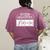 Avoid Negativity Math Teacher Women's Comfort Colors T-Shirt Back Print Berry
