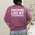 Awesome Like My 7th Grader Seventh Grade Teacher Women's Comfort Colors T-Shirt Back Print Berry