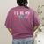 Back To School I Love My Students Teachers Women Boys Girls Women's Comfort Colors T-Shirt Back Print Berry