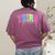 Back To School Neon Checkered Third Grade Colorful Teacher Women's Comfort Colors T-Shirt Back Print Berry Back To School Neon Checkered Third Grade Colorful Teacher Women's Comfort Colors T-Shirt Back Print Berry