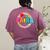 Back To School Para For Men Women Teacher Women's Comfort Colors T-Shirt Back Print Berry