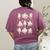 Ballet Ghost Ballet Dancer Spooky Dance Halloween Teacher Women's Comfort Colors T-Shirt Back Print Berry Ballet Ghost Ballet Dancer Spooky Dance Halloween Teacher Women's Comfort Colors T-Shirt Back Print Berry