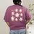Ballet Ghost Ballet Dancer Spooky Dance Teacher Halloween Women's Comfort Colors T-Shirt Back Print Berry Ballet Ghost Ballet Dancer Spooky Dance Teacher Halloween Women's Comfort Colors T-Shirt Back Print Berry