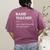 Band Teacher Definition Teaching School Teacher Women's Comfort Colors T-Shirt Back Print Berry
