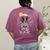 Boston Terrier Boston Bull Terrier Women's Comfort Colors T-Shirt Back Print Berry