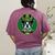 Boston Terrier Dog St Patricks Day Irish Pet Lover Men Women Kids Women's Comfort Colors T-Shirt Back Print Berry