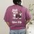 Boston Terrier Fart American Gentleman Non-Sporting Dog Women's Comfort Colors T-Shirt Back Print Berry