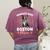 Boston Terrier Groovy World's Best Boston Mom Women's Comfort Colors T-Shirt Back Print Berry