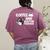 Boston Terrier Lover Coffee And Boston Terriers Women's Comfort Colors T-Shirt Back Print Berry