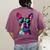 Boston Terrier Lovers Pop Art Boston Terrier Women's Comfort Colors T-Shirt Back Print Berry