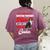 Boston Terrier Mom American Gentleman Dog Mother's Day Women's Comfort Colors T-Shirt Back Print Berry