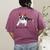 Boston Terrier Mom Bandana Boston Terrier Dog Women's Comfort Colors T-Shirt Back Print Berry