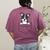 Boston Terrier In The Pocket Cute Pocket Boston Terrier Women's Comfort Colors T-Shirt Back Print Berry