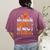 My Broom Broke So Now I Teach Halloween Teacher Women's Comfort Colors T-Shirt Back Print Berry